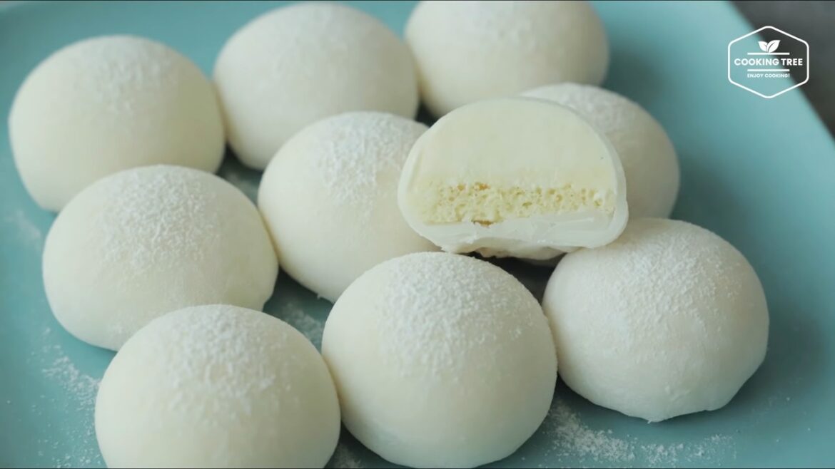 Gâteau de riz à la crème glacée à la vanille