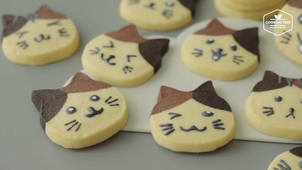 Biscuits glacés pour chat