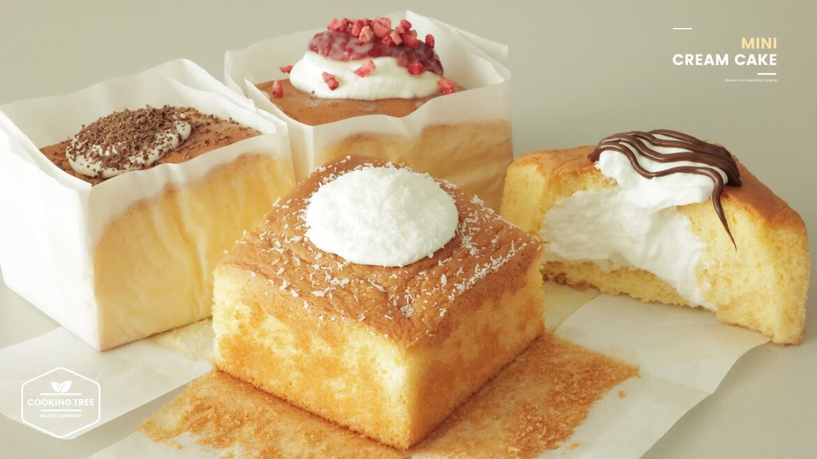 Mini Gâteau Fourré à la Crème