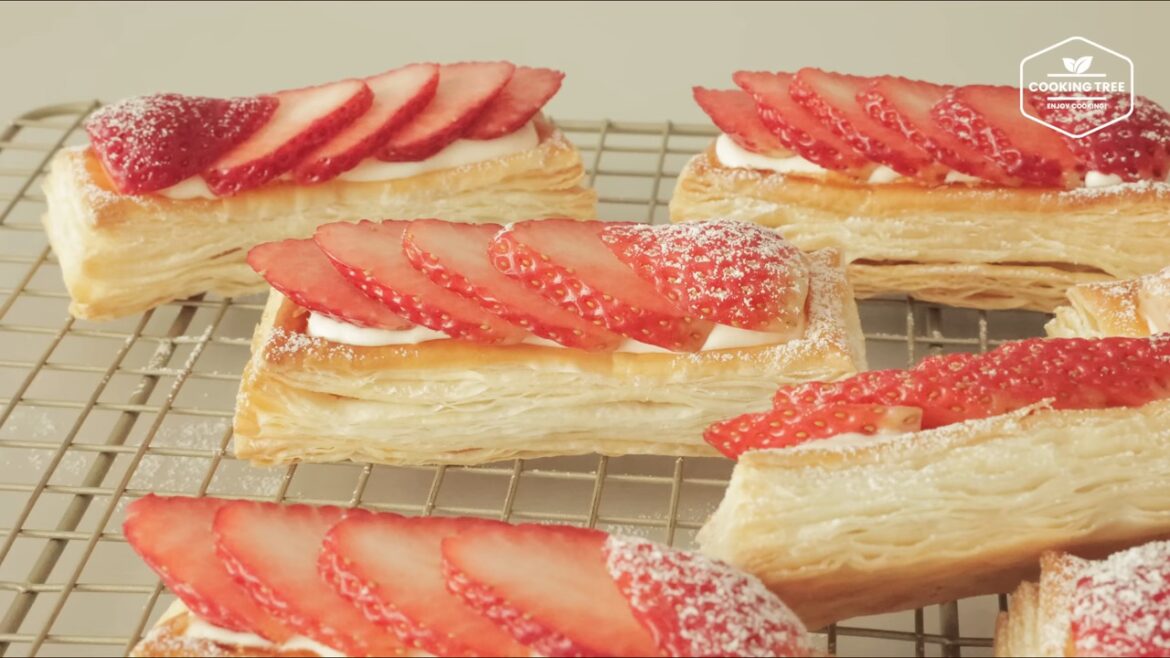 Tarte à la crème aux fraises
