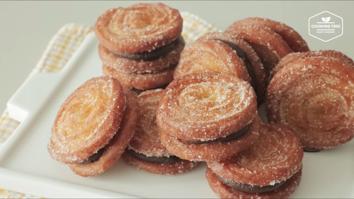 Churros au sable et au chocolat