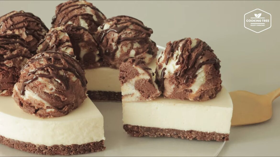 Cheesecake triple chocolat sans cuisson