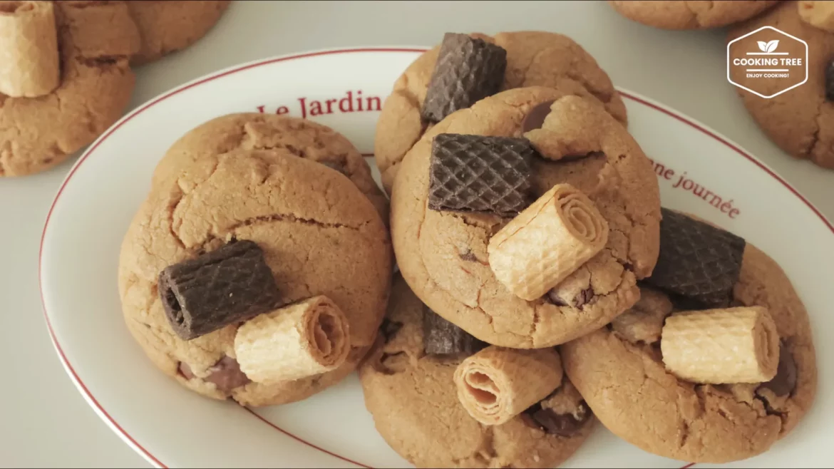 Biscuit aux pépites de chocolat et au beurre noisette