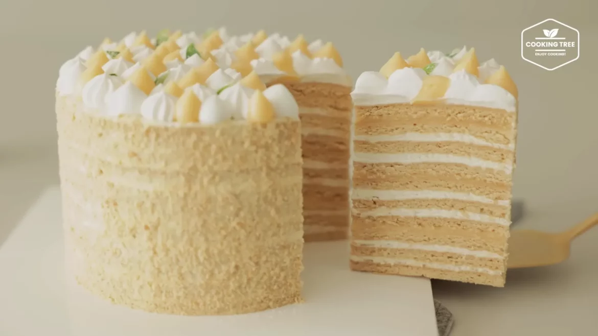 Citron Medovik, gâteau russe au miel