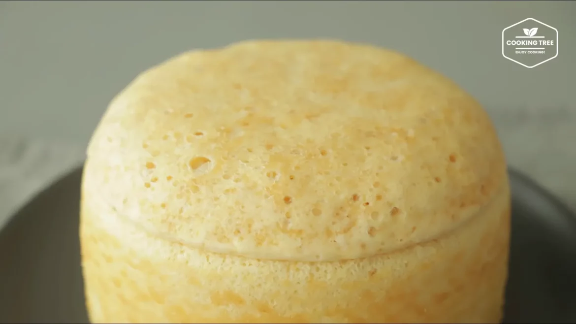 Gâteau au lait concentré cuit à la vapeur