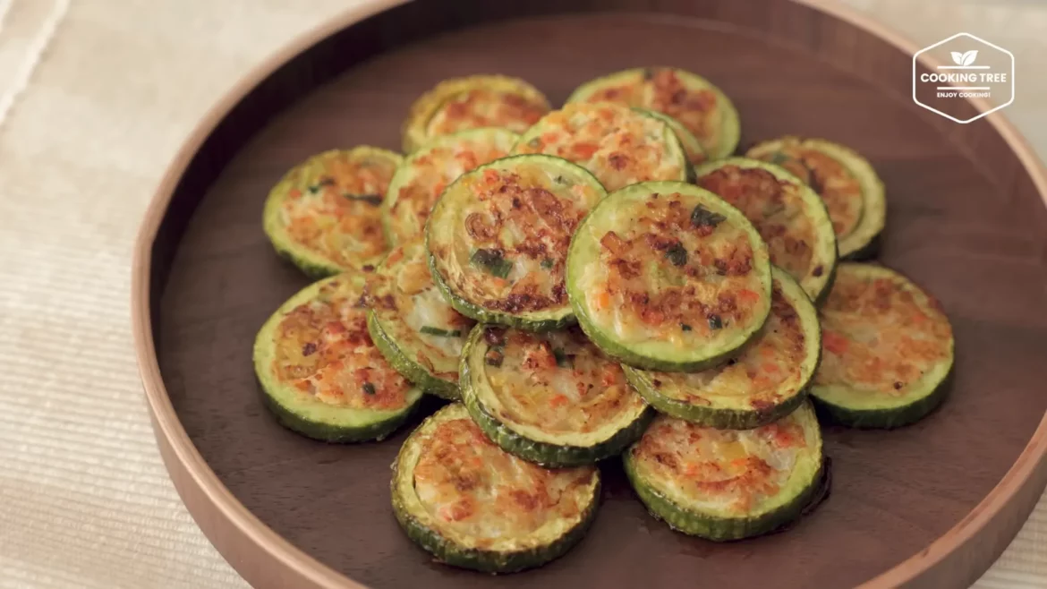 Crêpe Aux Crevettes Et Courgettes