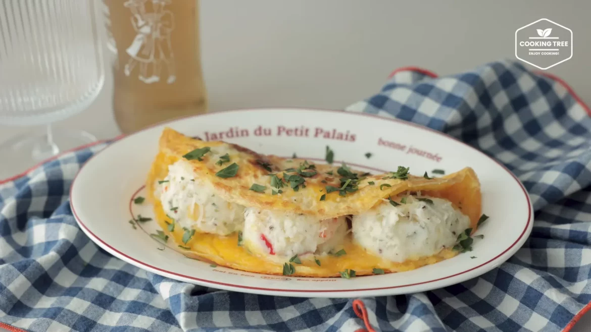 Omelette De Pommes De Terre Au Fromage