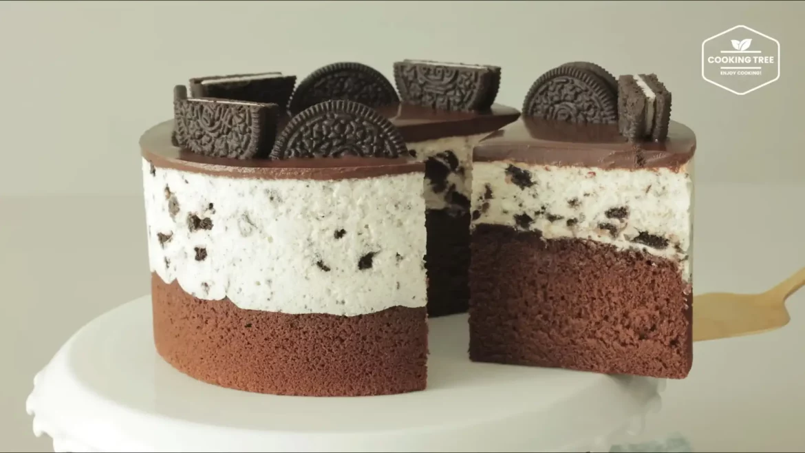 Gâteau au fromage au chocolat Oreo