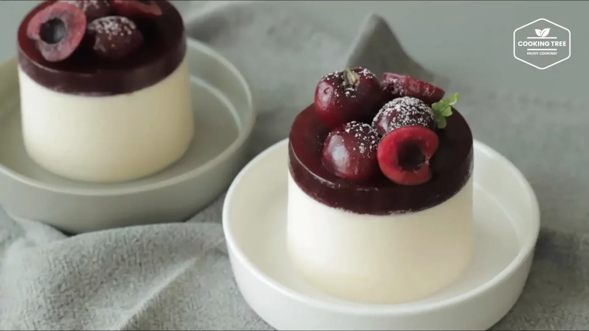 Cheesecake aux cerises sans cuisson