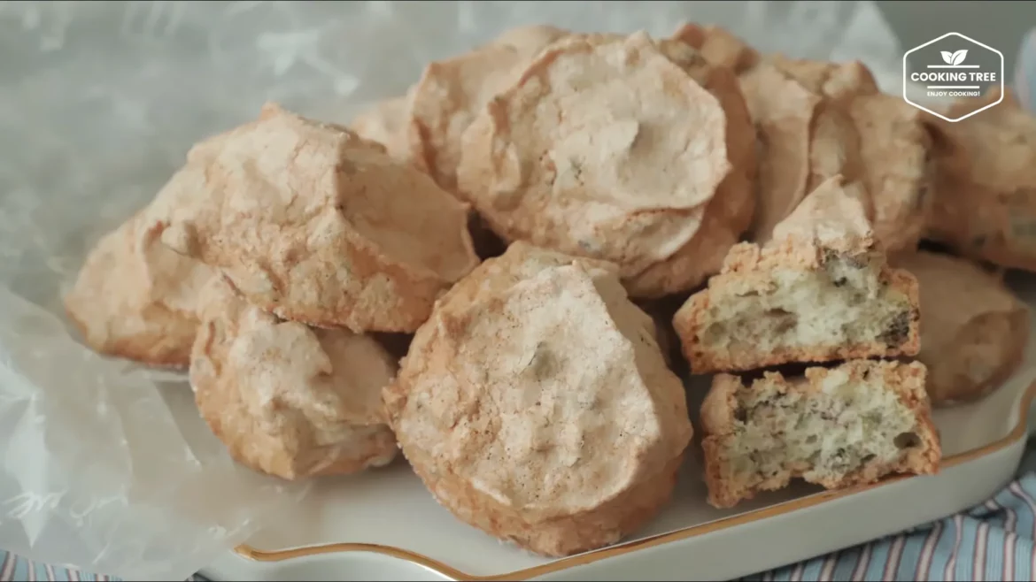 Biscuits meringués aux noix