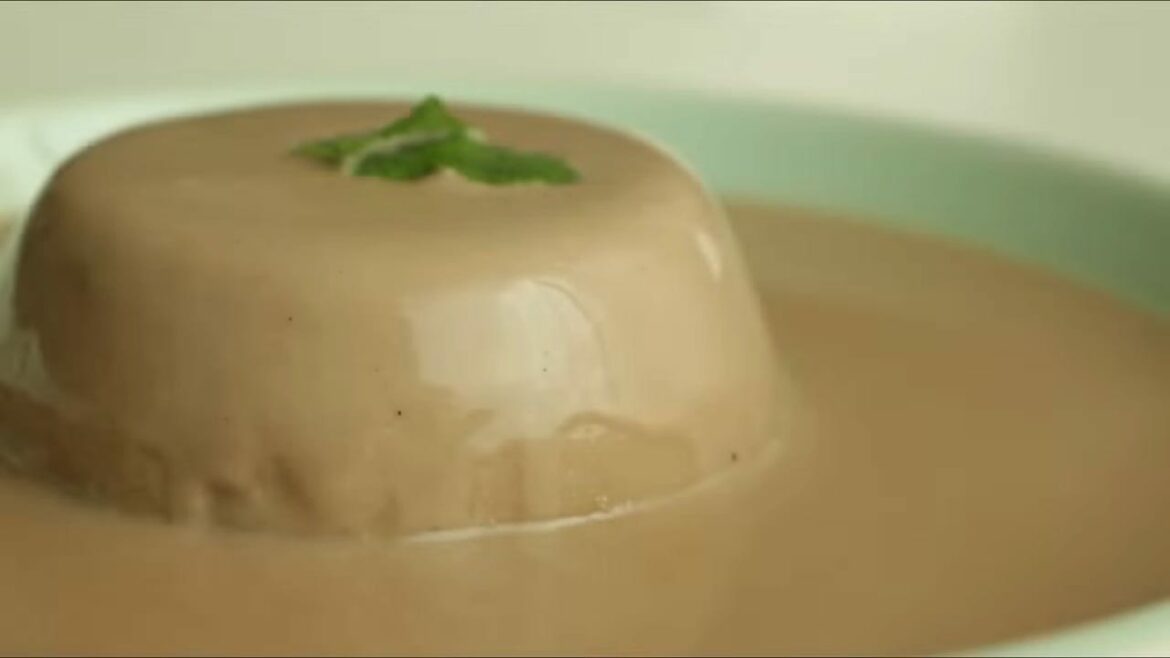 Pudding au chocolat (panna cotta)