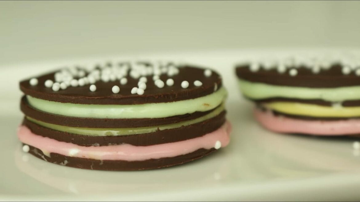 Sable de guimauve aux pépites de chocolat