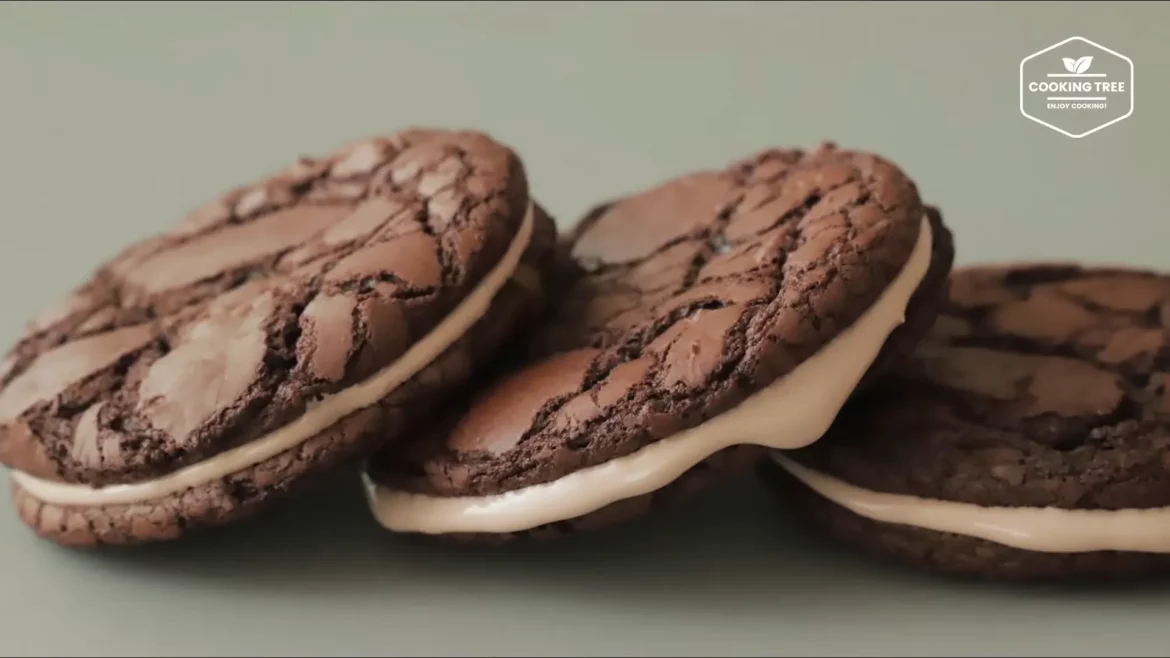 Biscuits-sandwichs au brownie