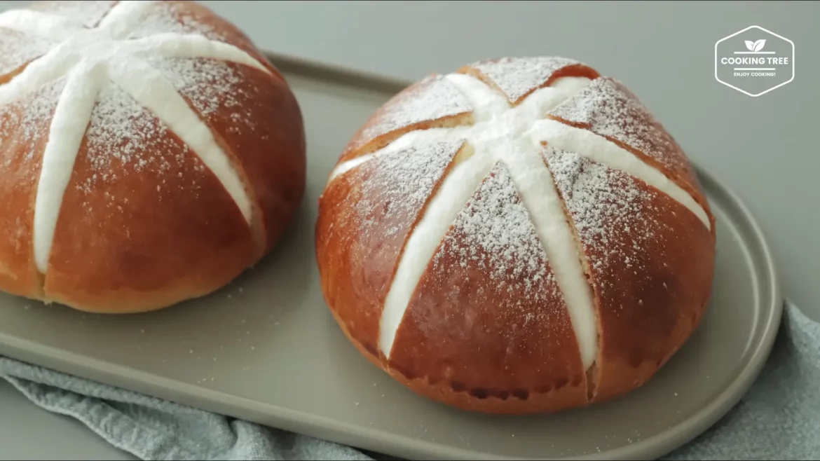 Pain à la crème au lait concentré