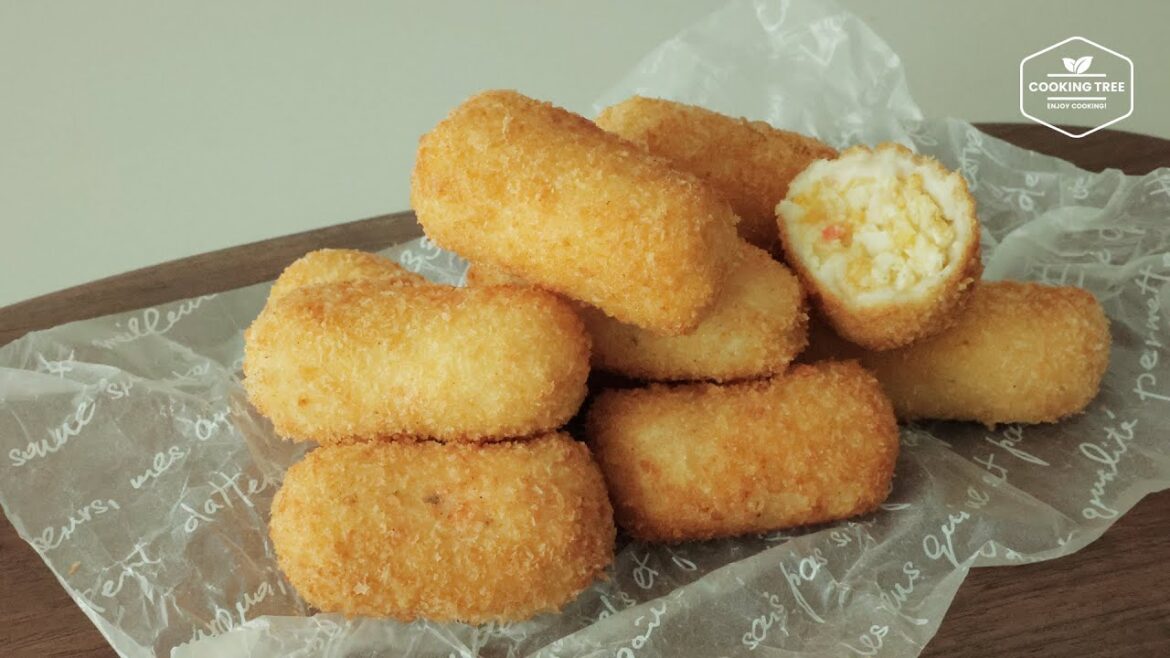 Croquette de pommes de terre aux œufs et à la mayonnaise