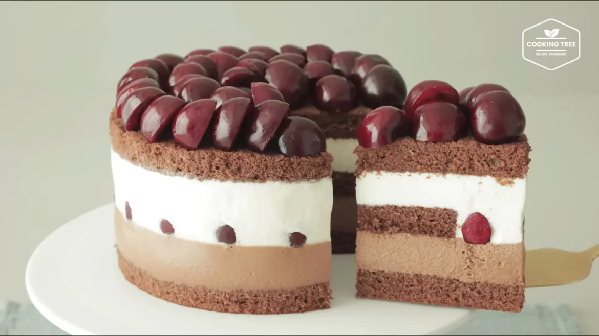 Recette de cheesecake au chocolat et aux cerises