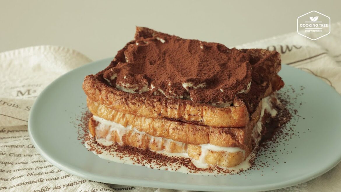 Recette de pain perdu tiramisu