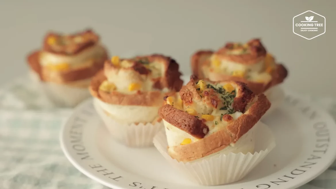 Pain facile à la mayonnaise au maïs ! Recette de toasts au fromage de maïs