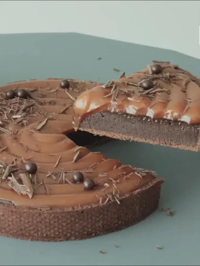 🍫 Recette de Tarte Chocolat Caramel 🥮